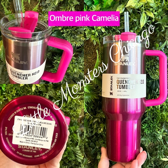 Authentic Stanley PINK, PEACH, Bloom or Ombre Pink quencher mug - Picture 7 of 8